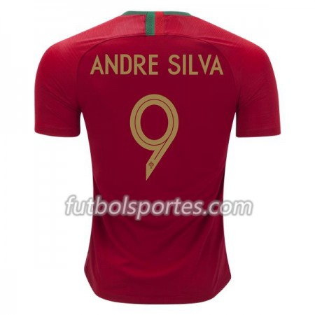 Camisetas Portugal Ander Silva 9 Primera Equipacion Mundial 2018